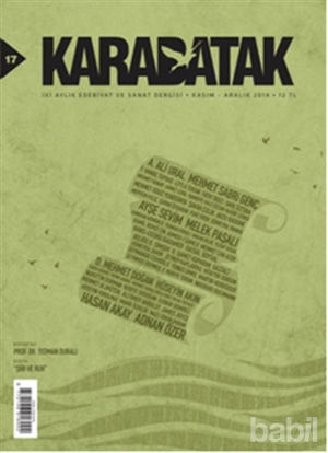 Picture of Karabatak Sayı: 17 Kasım-Aralık 2014