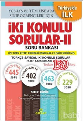 Picture of İki Konulu Sorular - 2 Soru Bankası