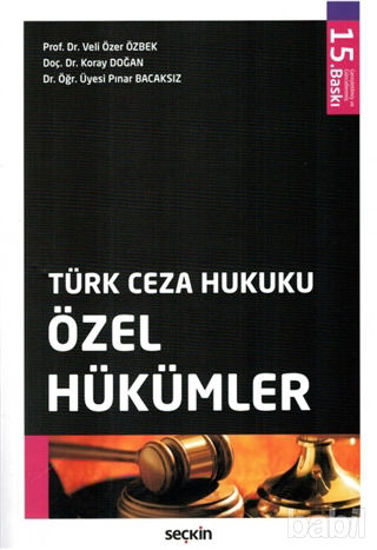 Picture of Türk Ceza Hukuku Özel Hükümler