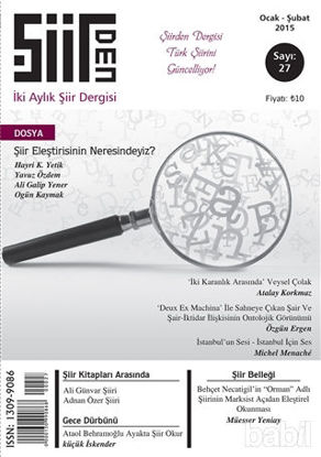 Picture of Şiirden İki Aylık Şiir Dergisi Sayı: 27