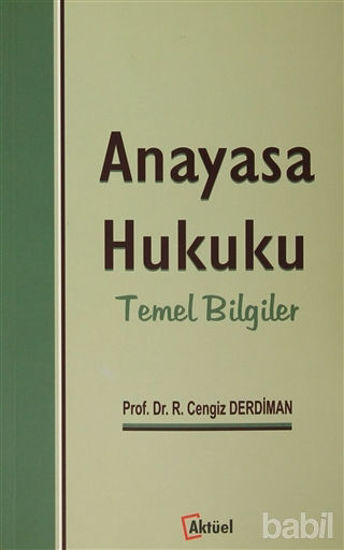 Picture of Anayasa Hukuku Temel Bilgiler