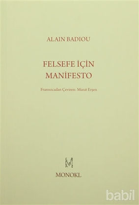 Picture of Felsefe İçin Manifesto