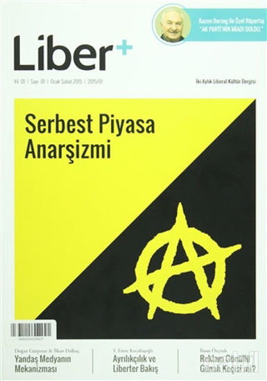 Picture of Liber  İki Aylık Liberal Kültür Dergisi Sayı: 1 Ocak - Şubat 2015