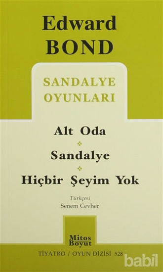 Picture of Sandalye Oyunları: Alt Oda / Sandalye / Hiçbir Şeyim Yok