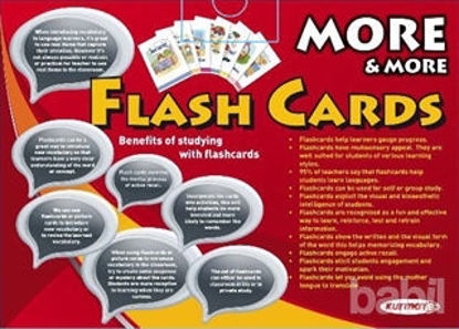 Picture of More ve More Flash Cards İngilizce Hafıza Kartları