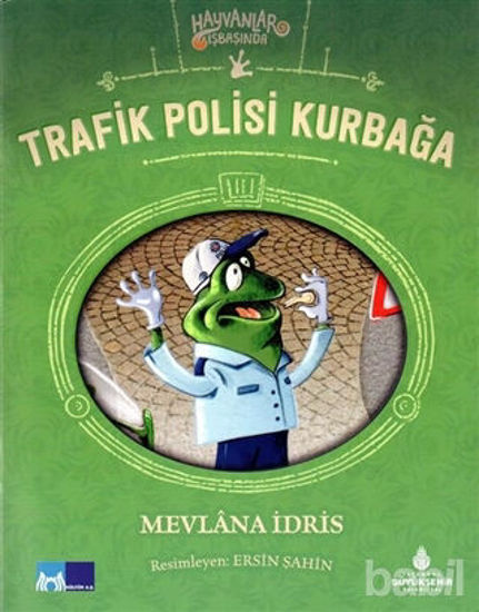 Picture of Trafik Polisi Kurbağa - Hayvanlar İş Başında