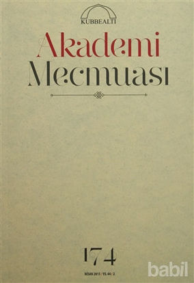 Picture of Akademi Mecmuası Sayı : 174 Nisan 2015