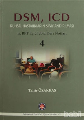 Picture of DSM, ICD Ruhsal Hastalıkların Sınıflandırılması
