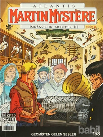 Picture of Martin Mystere İmkansızlıklar Dedektifi Sayı : 158 - Geçmişten Gelen Sesler