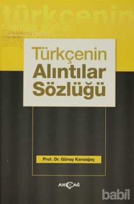Picture of Türkçenin Alıntılar Sözlüğü