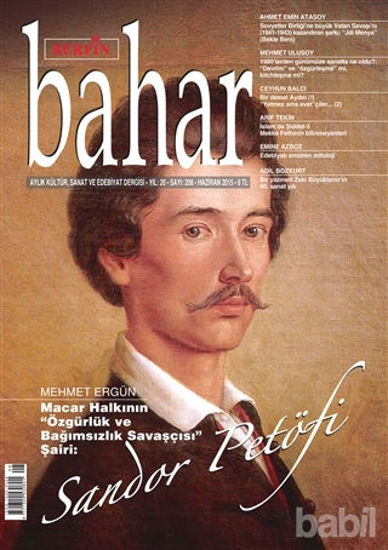 Picture of Berfin Bahar Aylık Kültür, Sanat ve Edebiyat Dergisi Sayı : 208