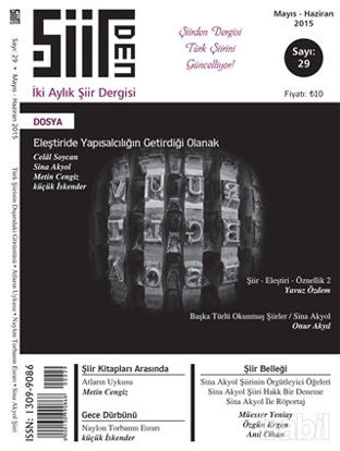 Picture of Şiirden İki Aylık Şiir Dergisi Sayı: 29