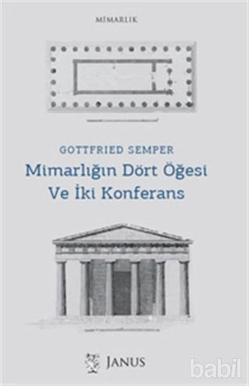Picture of Mimarlığın Dört Öğesi Ve İki Konferans