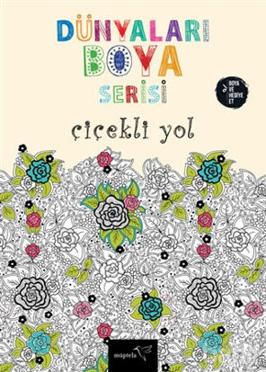 Picture of Dünyaları Boya Serisi - Çiçekli Yol