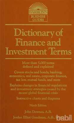 Picture of Barron's Dictionary Of Finance And İnvestment Terms