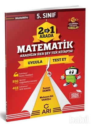 Picture of Arı 5. Sınıf Matemito Akıllı Defter Set (Defter Test Ödev)