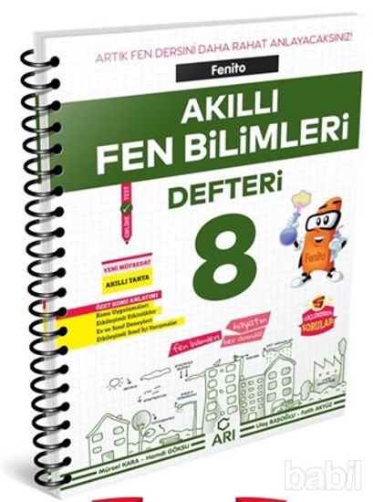 Picture of Arı 8. Sınıf Fenito Akıllı Defter Set (Defter Test Ödev)