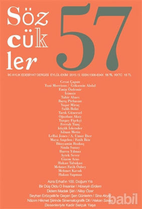 Picture of Sözcükler Dergisi Sayı : 57 (Eylül-Ekim 2015)