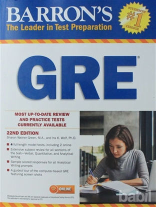 Picture of Barron's Gre The Leader in Test Preparation