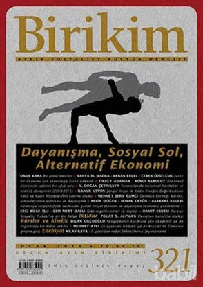 Picture of Birikim Aylık Sosyalist Kültür Dergisi Sayı: 321 Ocak 2016