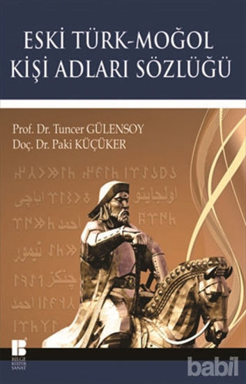 Picture of Eski Türk - Moğol Kişi Adları Sözlüğü