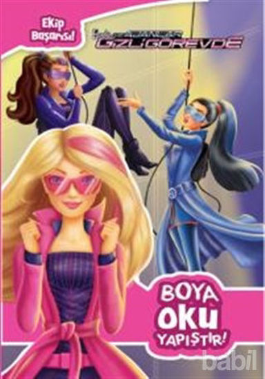 Picture of Barbie ve Gizli Ajanlar - Boya Oku Yapıştır!