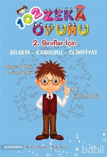 Picture of 2. Sınıflar İçin 102 Zeka Oyunu Bilsem - Kanguru - Olimpiyat Kitabı