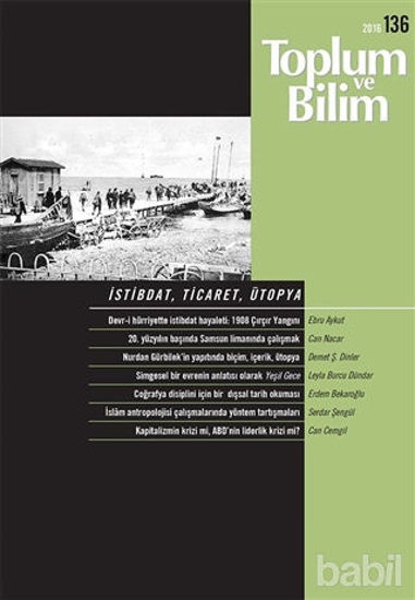 Picture of Toplum ve Bilim Sayı: 136