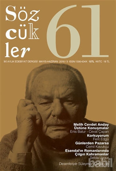 Picture of Sözcükler Dergisi Sayı : 61 Mayıs-Haziran 2016
