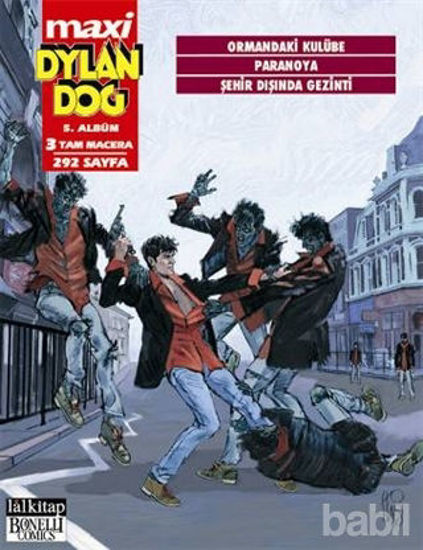 Picture of Dylan Dog Maxi Albüm: 5 - Ormandaki Kulübe / Paranoya / Şehir Dışında Gezinti