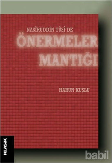 Picture of Nasiruddin Tüsi'de Önermeler Mantığı