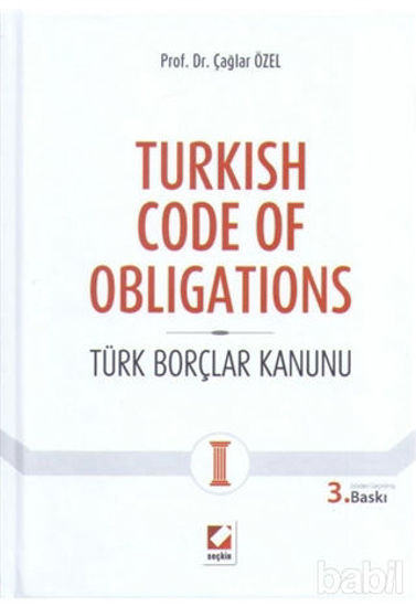 Picture of Turkish Code of Obligations