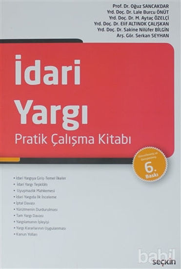 Picture of İdari Yargı Pratik Çalışma Kitabı