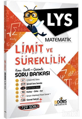 Picture of LYS Matematik Limit ve Süreklilik Konu Özetli Çözümlü Soru Bankası