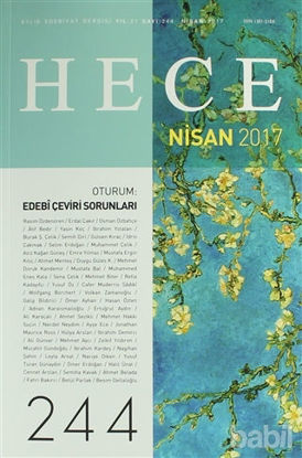 Picture of Hece Aylık Edebiyat Dergisi Sayı: 244 - Nisan 2017