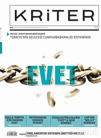 Picture of Kriter Aylık Siyaset Toplum ve Ekonomi Dergisi Sayı: 12 Nisan 2017