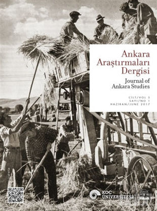 Picture of Ankara Araştırmaları Dergisi Cilt : 5 Sayı : 1 / Journal of Ankara Studies