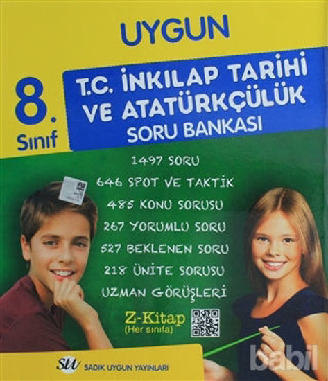 Picture of 8. Sınıf T.C İnkılap Tarihi ve Atatürkçülük Spotlu Soru Bankası