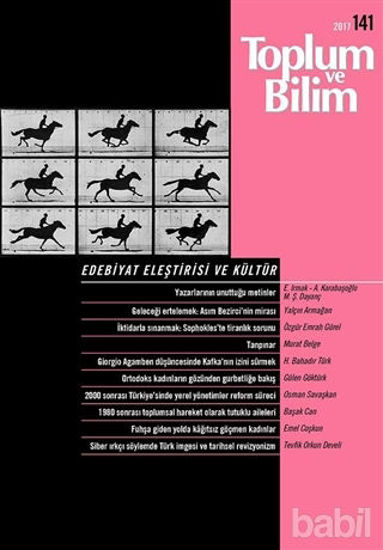 Picture of Toplum ve Bilim Sayı: 141
