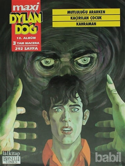Picture of Dylan Dog Maxi Albüm 10 - Mutluluğu Ararken / Kaçırılan Çocuk / Kahraman