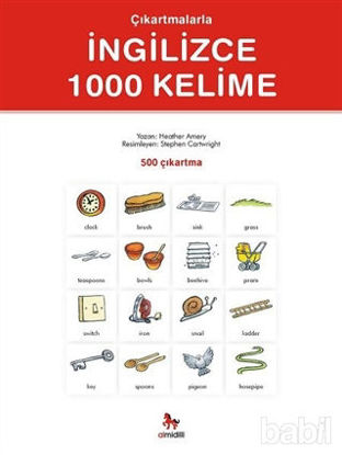 Picture of Çıkartmalarla İngilizce 1000 Kelime (500 Çıkartma)