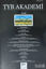 Picture of TYB Akademi Dergisi Sayı: 21 Eylül 2017