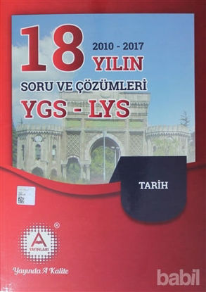 Picture of 2018 YGS - LYS Tarih 18 Yılın Soru ve Çözümleri