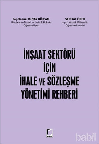 Picture of İnşaat Sektörü İçin İhale ve Sözleşme Yönetimi Rehberi