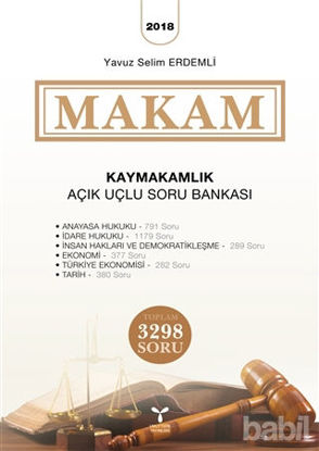 Picture of 2018 Makam - Kaymakamlık Açık Uçlu Soru Bankası