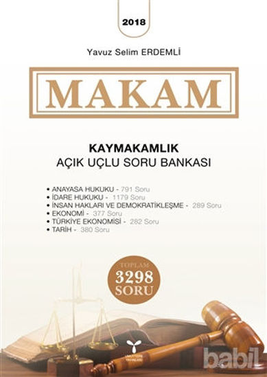 Picture of 2018 Makam - Kaymakamlık Açık Uçlu Soru Bankası