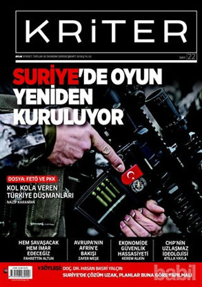 Picture of Kriter Aylık Siyaset Toplum ve Ekonomi Dergisi Sayı: 22 Mart 2018