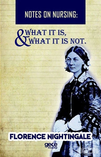 Picture of Notes On Nursing - What It Is, And What It Is Not