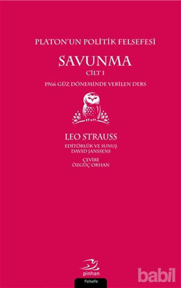 Picture of Platon’un Politik Felsefesi - Savunma Cilt 1