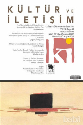 Picture of Kültür ve İletişim Dergisi Sayı: 41 Yıl: Mart 2018 / Ağustos 2018